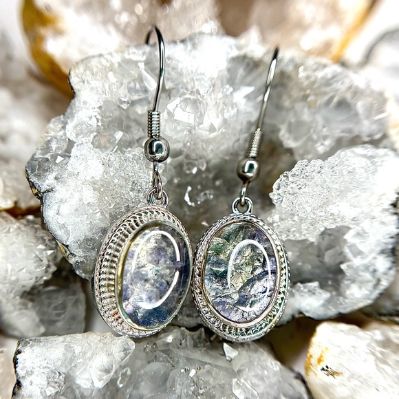 Jewelry - “Soft Glow” Tanzanite Koi-Pond Drop Earrings! 💎
